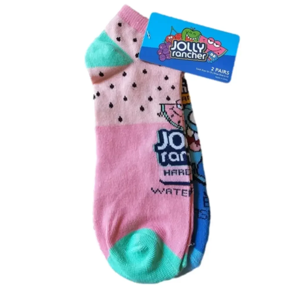 Unisex Adult Jolly Rancher socks NEW